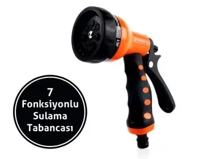 Otomatik 7 Fonksiyonlu Su Atabilen Sulama Tabancası Bahçe-oto - 3