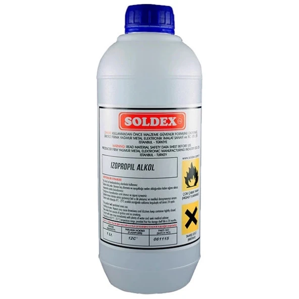 Soldex 1 Litre İzo Propil Alkol