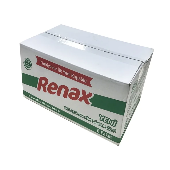 Renax Bulaşık Makinesi Kapsülü Hepsi Bir Arada 33 Lü x 6 Adet (198 Kapsül) - 3