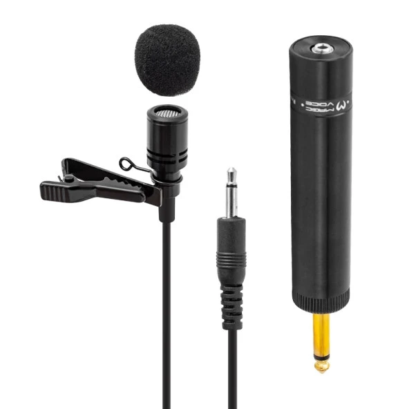 Magıcvoıce Mv-380 Hassas Kablolu Yaka Mikrofonu