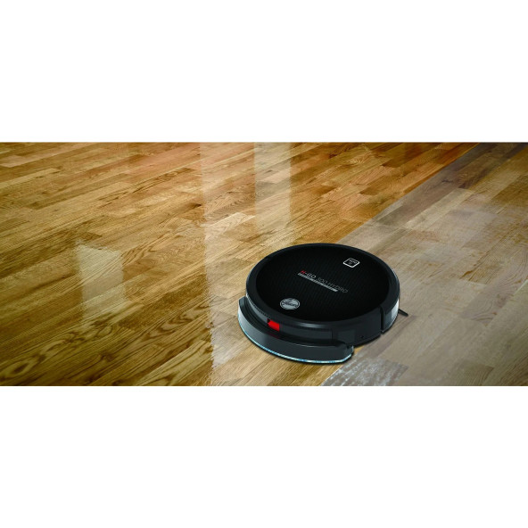 Hoover H-GO 300 HYDRO 2si 1 Arada Akıllı Robot Süpürge ve Paspas Siyah - 4
