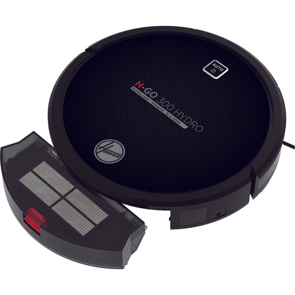 Hoover H-GO 300 HYDRO 2si 1 Arada Akıllı Robot Süpürge ve Paspas Siyah - 9