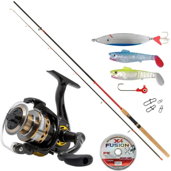 Remixon Red Zoom Karbon 2.70 mt Mirage Spin Olta Takımı Gold