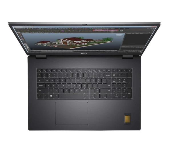 Dell Precision M7780 XCTOP7780EMEA-VP2A1 i9-13950HX 32GB 1TBSSD RTX5000 17.3" FullHD W11P Taşınabilir İş İstasyonu - 4