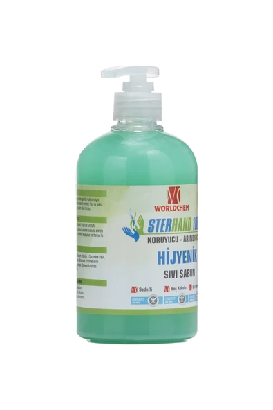 Sterhand100 Antiseptik Sıvı Sabun 500 ml - 3