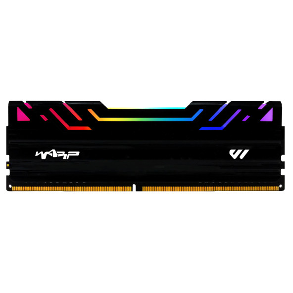 WARP 16GB DDR4 3200 MHZ RGB SİYAH PC RAM WR-R16X1-B