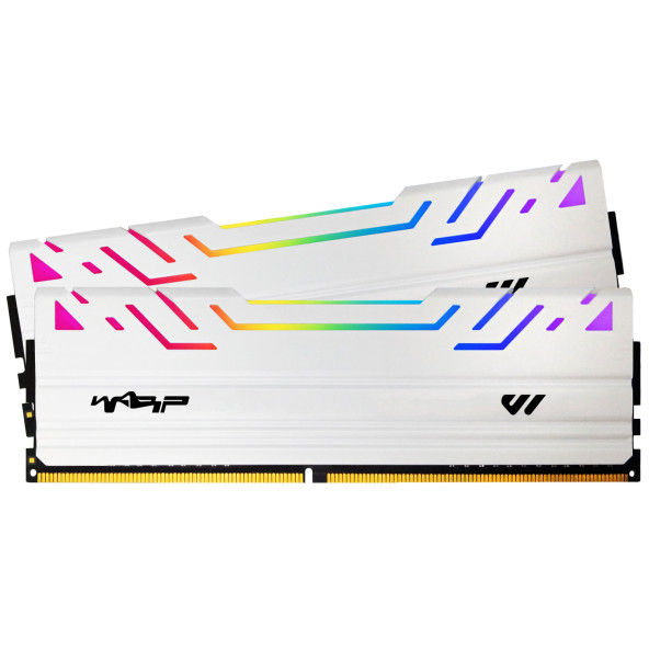WARP 16GB (8X2) DDR4 3200 MHZ RGB BEYAZ PC RAM  WR-R8X2-W