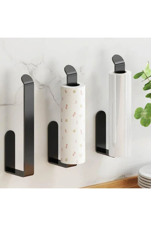 Yapışkanlı Lüks Tasarım Lamalı Solo Havluluk - Resim 2