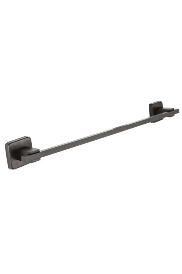 Mat Siyah Kare Uzun Havluluk - Resim 2