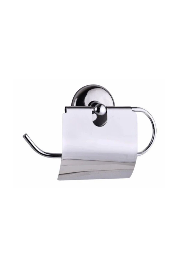 Mooihome Krom Geniş Kapaklı Kağıtlık (alpyap003)