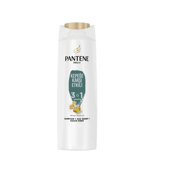 Pantene Şampuan 350ml Kepeğe Karşı 3 in 1  ( 6 Adet )