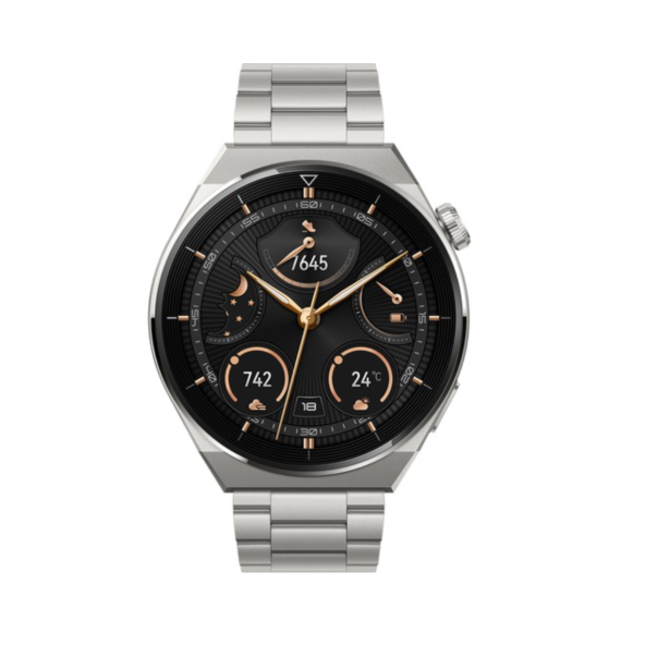 Huawei Watch Gt3 Pro 46MM Titanyum Kasa - Titanyum - 3
