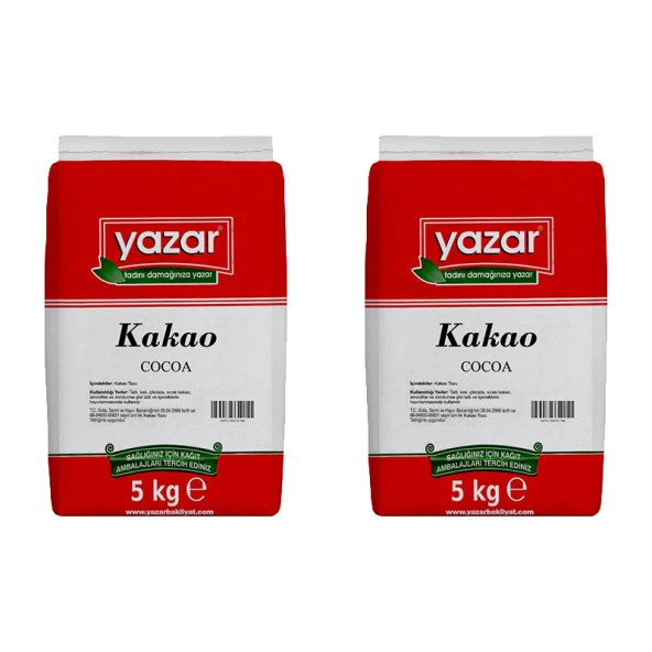 Yazar kakao 5 Kg x 2 Paket - 2