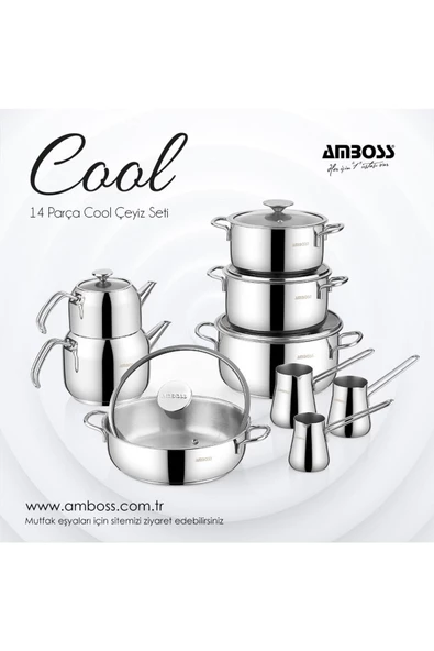 Amboss Coo-0243 14 Parça Cool Çeyiz Seti
