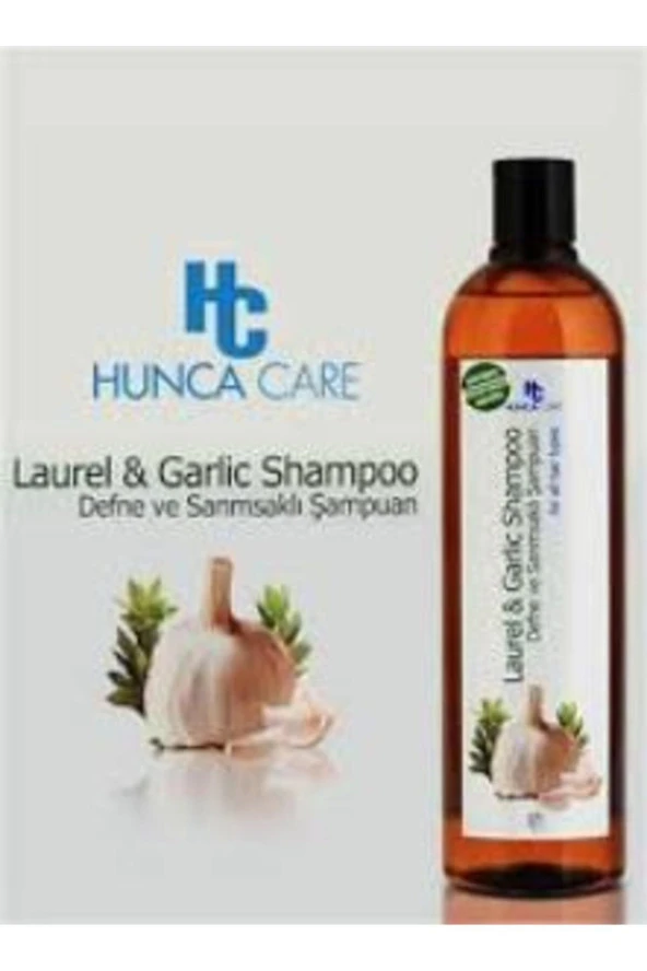 HUNCA ŞAMPUAN LAUREL&GARLİC-700ML-SARIMSAK