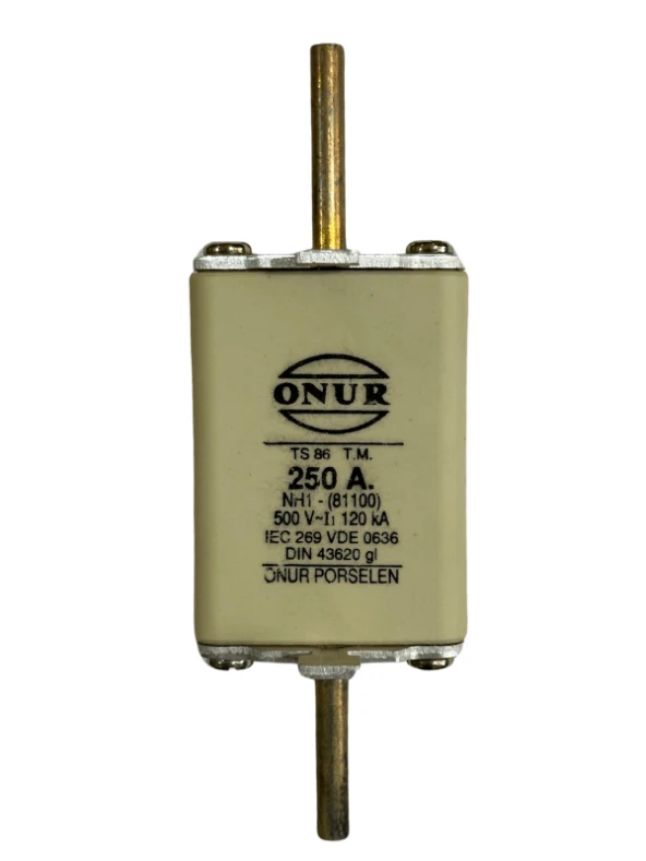 Onur 250A Bıçaklı Sigorta (8 Adet) - 2