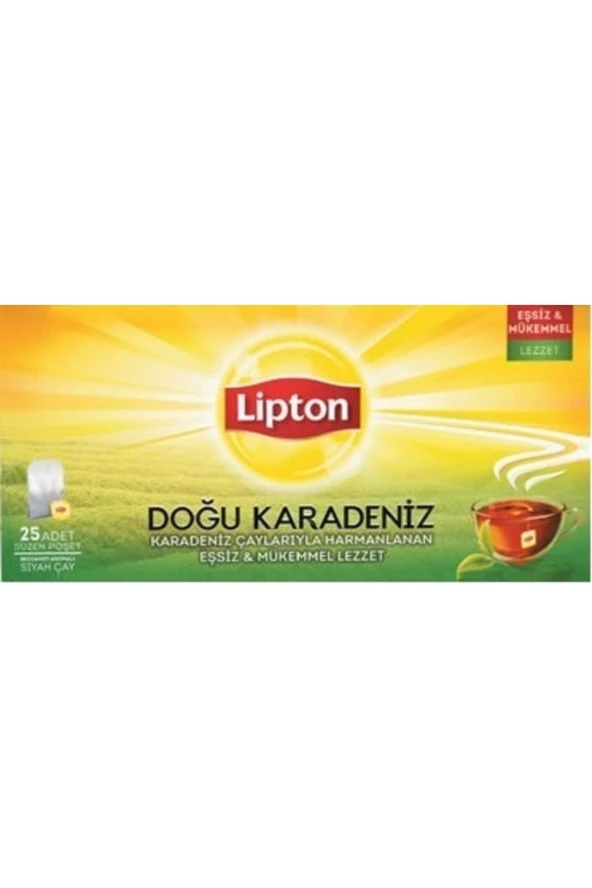 LİPTON Doğu Karadeniz Bardak Poşet Çay 25'Li