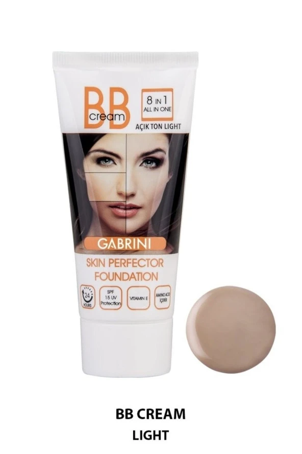 GABRİNİ Bb Cream 8 In 1 All In One Açık Ton Lıght