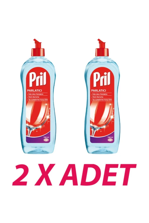 PRİL Bulaşık Parlatıcı 750 Ml 8690572403617 X 2 Adet ürün görseli 1