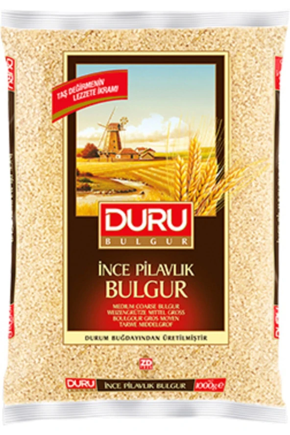 DURU BULGUR İnce Pilavlık Bulgur 1 Kg ürün görseli