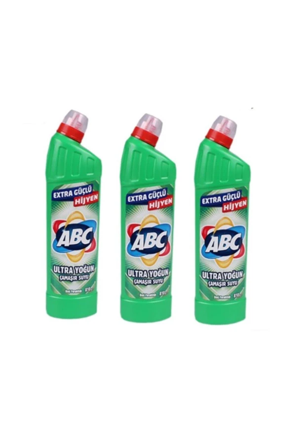 ABC Ultra Yoğun Sıvı Çamaşır Suyu 810 Gr. X 3 Adet Dağ Rüzgarı ürün görseli