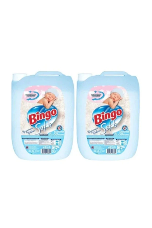 BİNGO Soft Yumuşatıcıl Kuzumun Kokusu 5 Lt*2 Adet