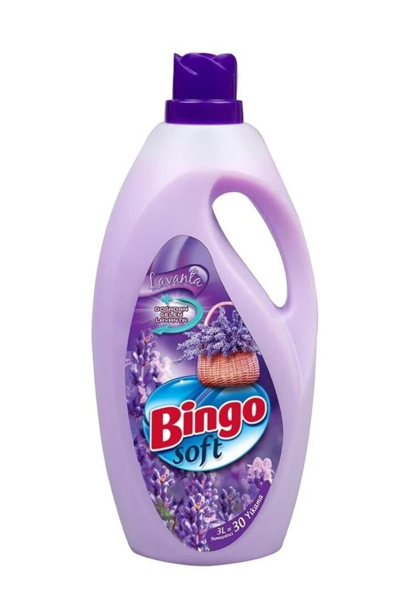 BİNGO Soft Yumuşatıcı Lavanta 3 Lt - Resim 2