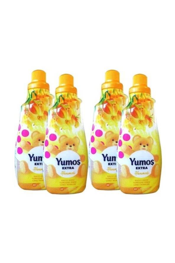 YUMOŞ Extra Konsantre Çamaşır Yumuşatıcısı Hanımeli 4 X 1440 Ml ürün görseli