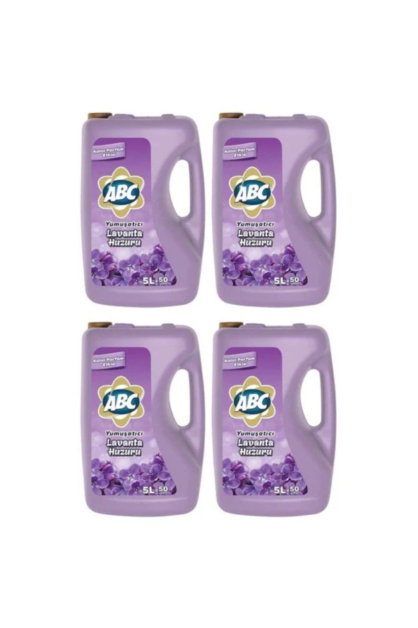 ABC Yumuşatıcı Lavanta Huzuru 5 Lt 50 Yıkama X 4:200 Yıkama ürün görseli