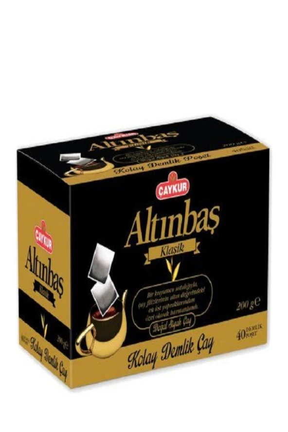 ÇAYKUR Altınbaş Klasik Kolay Demlik Çay 40'Lı