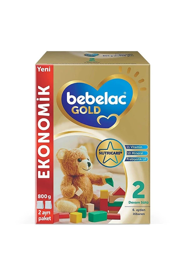BEBELAC Gold 2 Devam Sütü 800 Gr - Resim 2