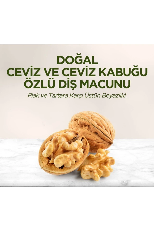 EYÜP SABRİ TUNCER Doğal Ceviz Ve Ceviz Kabuğu Özlü Diş Macunu 90 Ml - 2