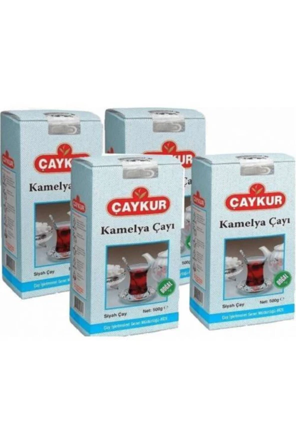 ÇAYKUR Kamelya Siyah Çay 500 Grx 4 Adet ürün görseli