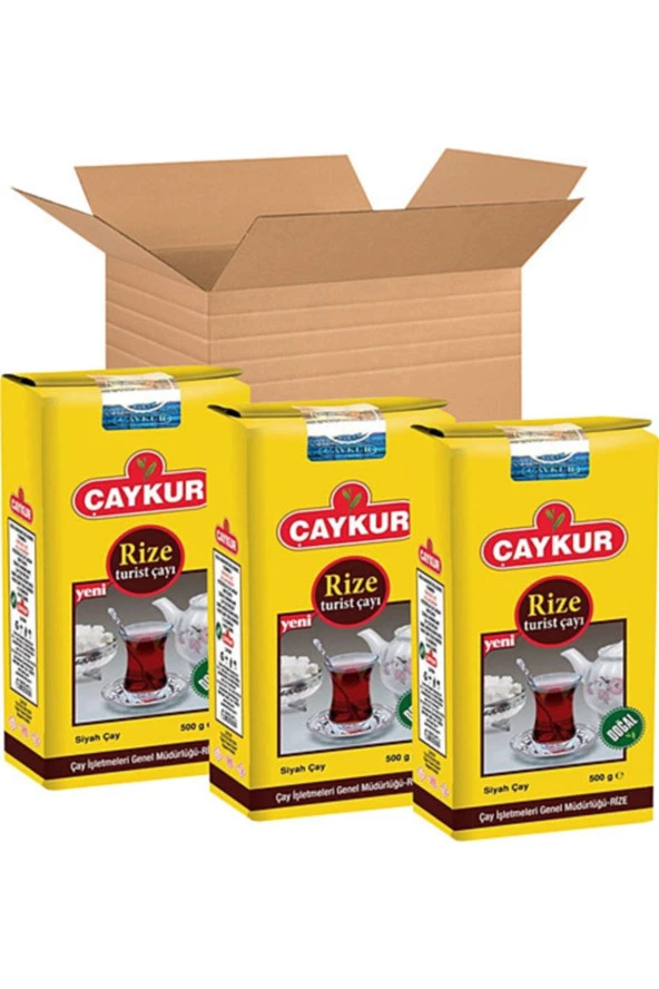 ÇAYKUR Rize Turist Çay 500 Gr X 3 Paket ürün görseli