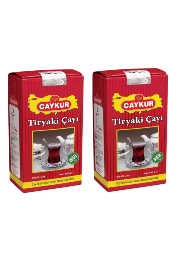 ÇAYKUR Tiryaki Çay 500 Gr 2'Li Paket