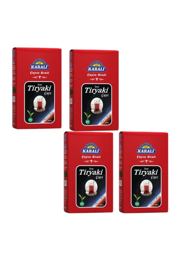 KARALİ Tiryaki Siyah Dökme Çay 4 Kg ürün görseli