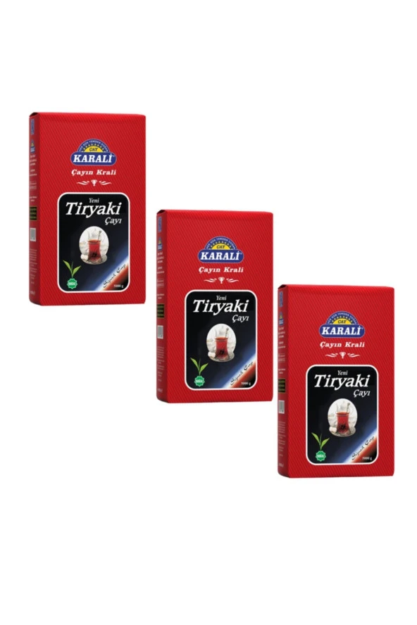 KARALİ Tiryaki Siyah Dökme Çay 3 Kg ürün görseli