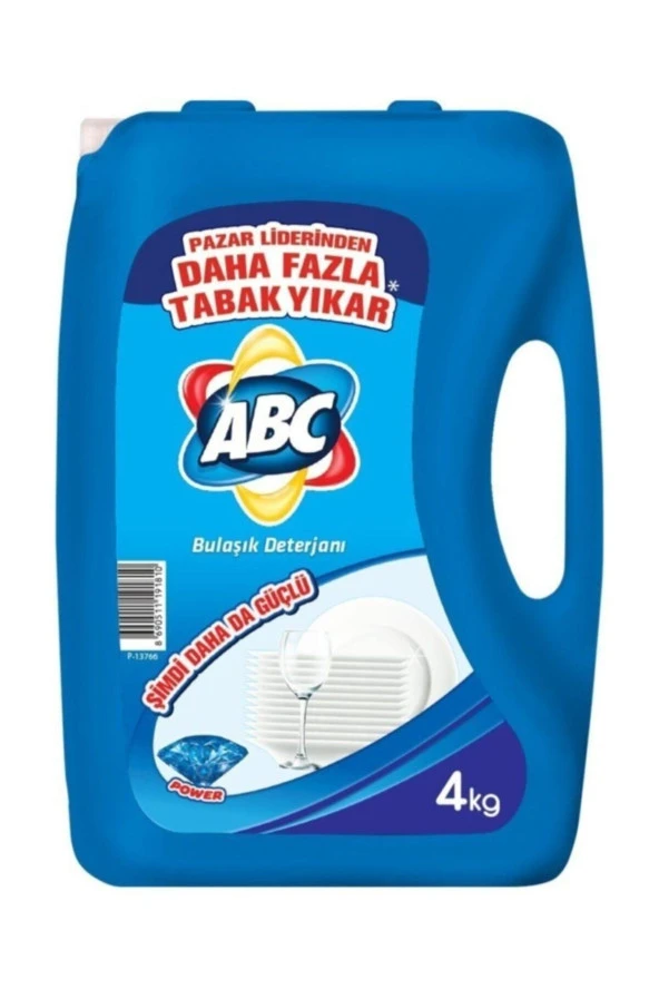 ABC Bulaşık Deterjanı Power 4 Lt X 2 Adet ürün görseli