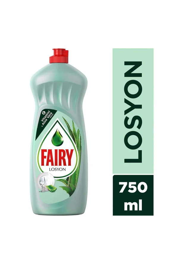 FAİRY Losyon Sıvı Bullaşık Deterjanı 750 Ml Aloe Vera Kokulu - 1