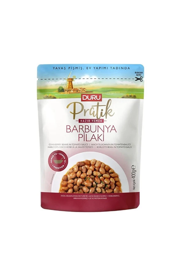 DURU BULGUR Duru Pratik Barbunya Pilaki 400 G