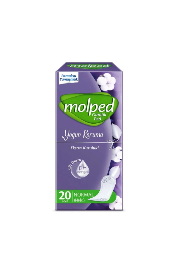 MOLPED Günlük Ped Yoğun Koruma 20Li ürün görseli