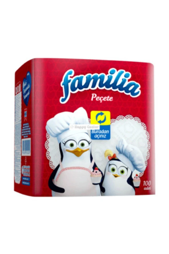FAMİLİA 100'Lü Peçete ürün görseli