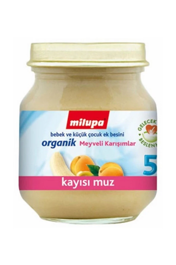 MİLUPA Organik Kayısı Muz 125 Gr