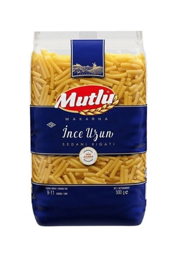 MUTLU Ince Uzun Makarna 500 G ürün görseli