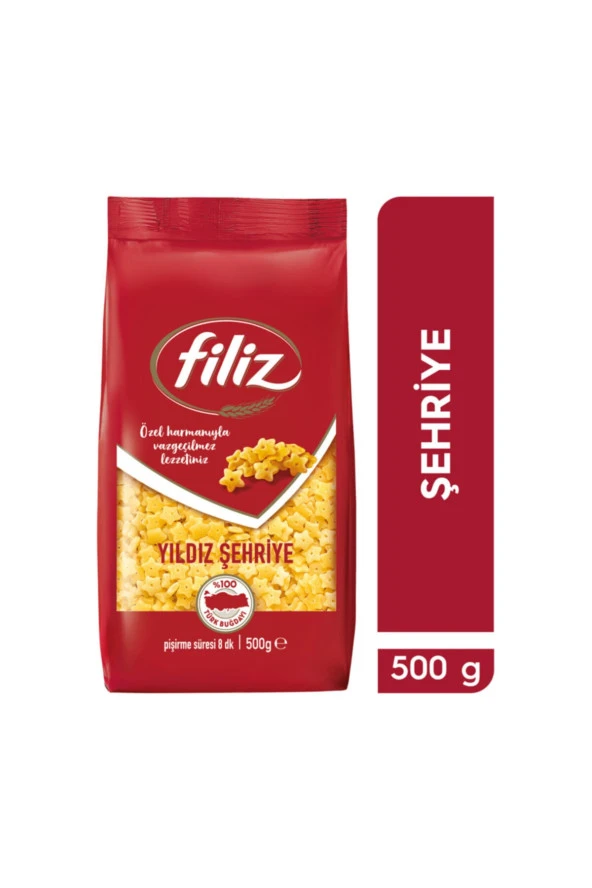 FİLİZ Yıldız Şehriye 500 G X 4 Adet 2 Kg ürün görseli