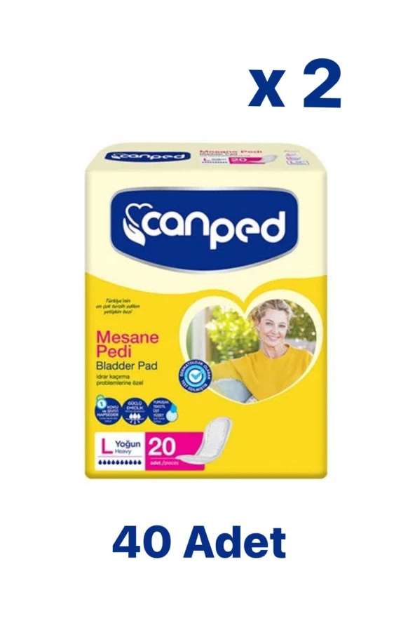 CANPED Mesane Pedi L (Yoğun) 20'Li X 2 ürün görseli
