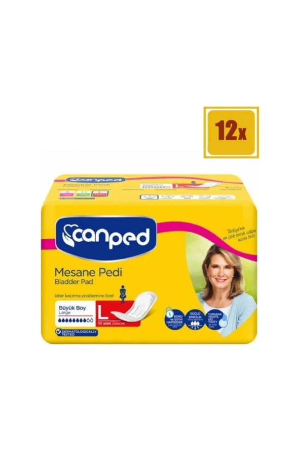CANPED Mesane Pedi Büyük 10 Adet 12'Li Set ürün görseli