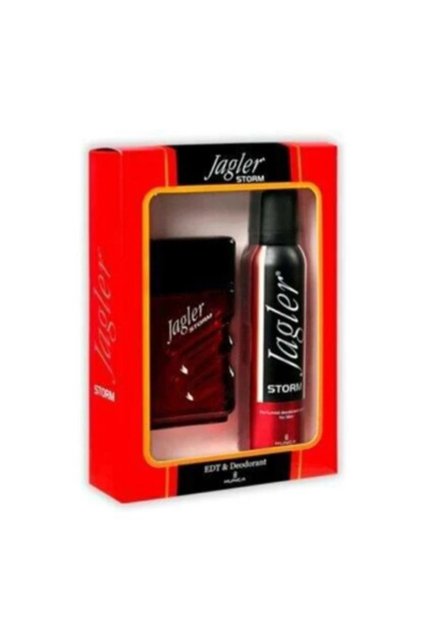 JAGLER Storm Edt 90 Ml 150 Ml Deodorant Erkek Parfüm Seti