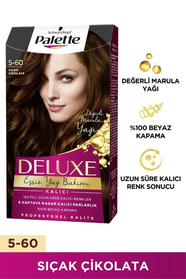 PALETTE Deluxe Saç Boyası 5-60 Sıcak Çikolata