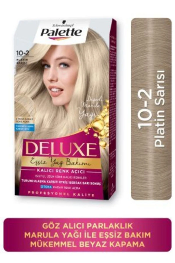PALETTE Deluxe 10-2 Platin Sarısı
